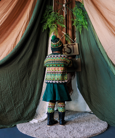 【MABLI】SCOUT CAMP PULLOVER MULTI ニット 18ｍ,2y,4y（Sub Image-6） | Coucoubebe/ククベベ