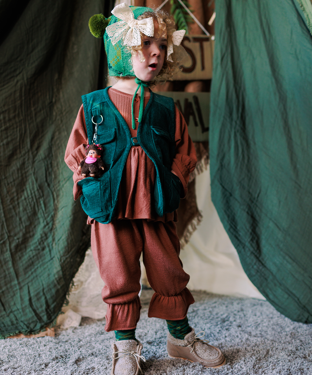 【MABLI】SÊR BONNET FOREST FESTIVAL 帽子 S,M,L  | Coucoubebe/ククベベ