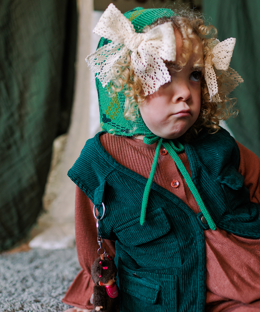 【MABLI】SÊR BONNET FOREST FESTIVAL 帽子 S,M,L  | Coucoubebe/ククベベ