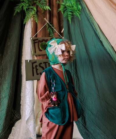 【MABLI】SÊR BONNET FOREST FESTIVAL 帽子 S,M,L（Sub Image-6） | Coucoubebe/ククベベ