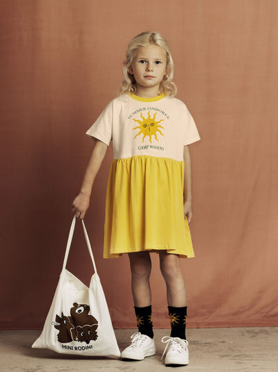 【mini rodini】Camp Rodini SP tote bag offwhite バッグ（Sub Image-3） | Coucoubebe/ククベベ