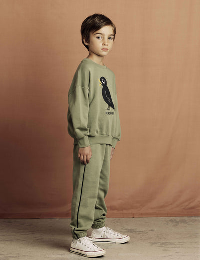 【mini rodini】Blackbird sp sweatshirt Green スウェット 80/86,92/98,104/110（Sub Image-5） | Coucoubebe/ククベベ