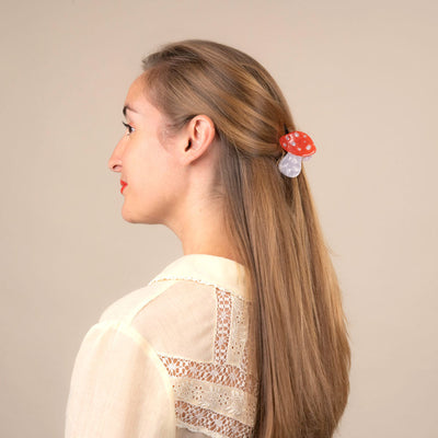 【Coucou Suzette】Mushroom Hair Claw キノコヘアクロー（Sub Image-4） | Coucoubebe/ククベベ