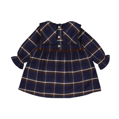 【LOIR Paris】Robe NINA Tartan ワンピース 12m,18m,24m,36m（Sub Image-2） | Coucoubebe/ククベベ