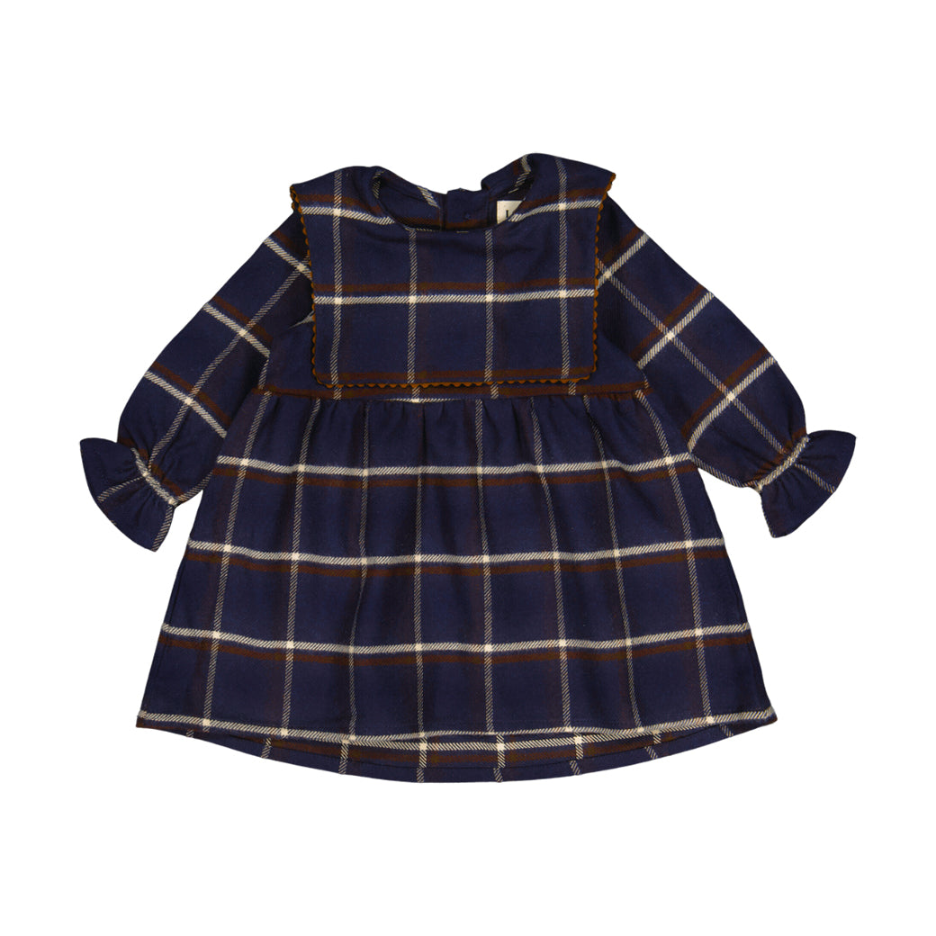 【LOIR Paris】Robe NINA Tartan ワンピース 12m,18m,24m,36m  | Coucoubebe/ククベベ