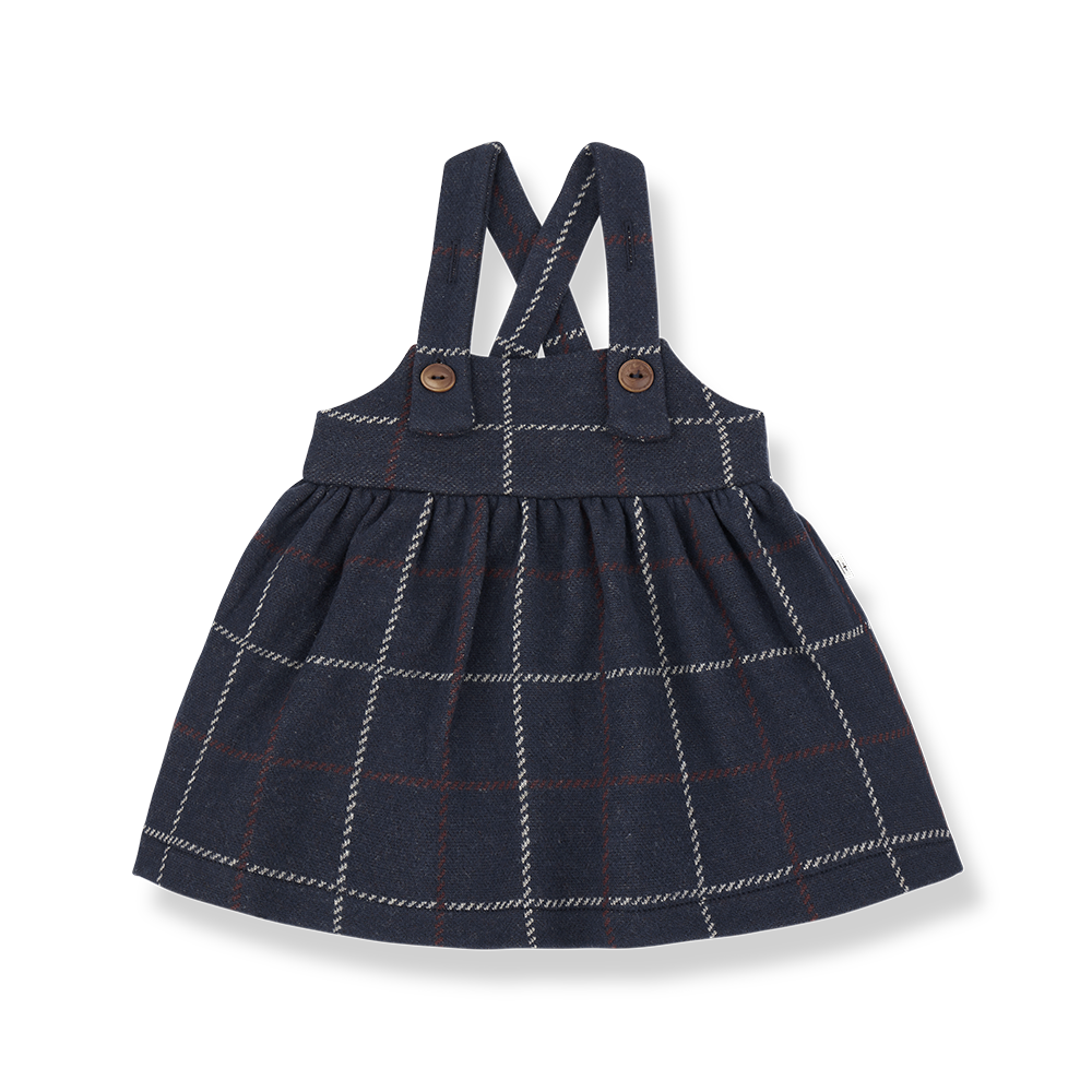 【1＋in the family】NINA overall skirt dark-blue スカート 12m,18m,24m,36m  | Coucoubebe/ククベベ