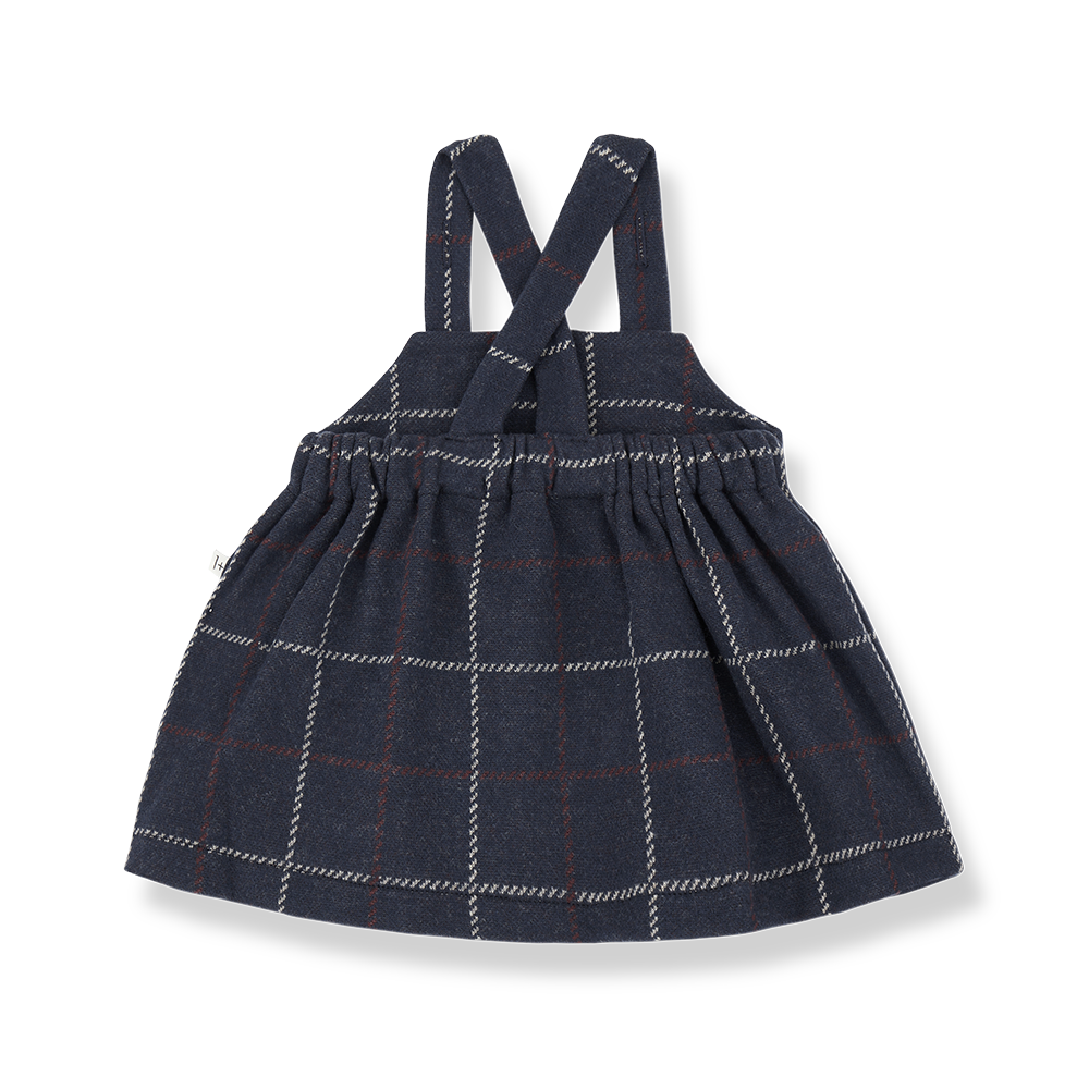 【1＋in the family】NINA overall skirt dark-blue スカート 12m,18m,24m,36m  | Coucoubebe/ククベベ