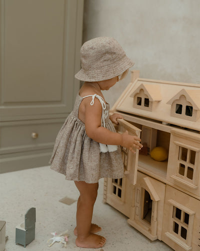 【son and daughter】Oilio Embroidery Sets セットアップ 6-12m,1-2y,3-4y（Sub Image-6） | Coucoubebe/ククベベ