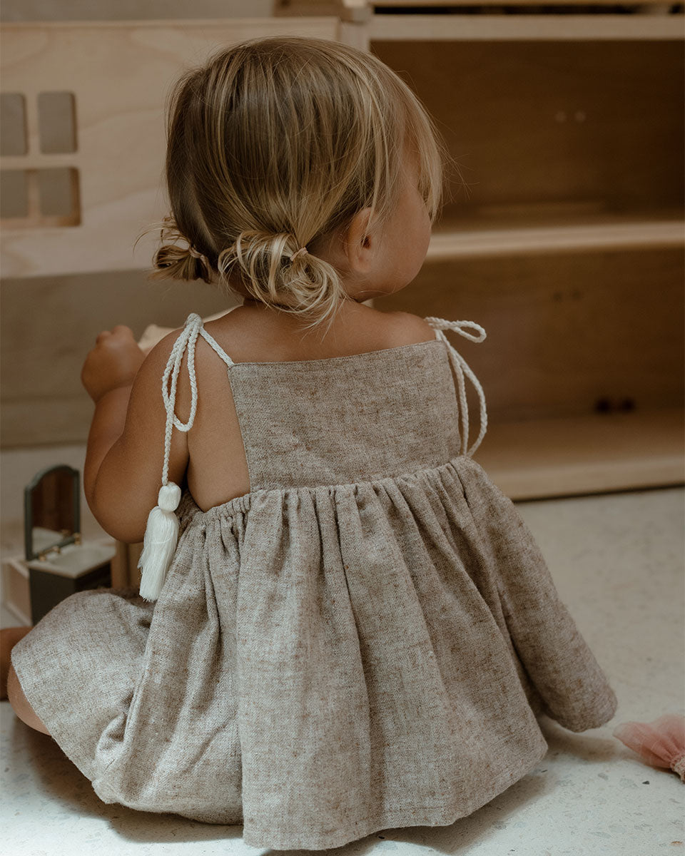 【son and daughter】Oilio Embroidery Sets セットアップ 6-12m,1-2y,3-4y  | Coucoubebe/ククベベ