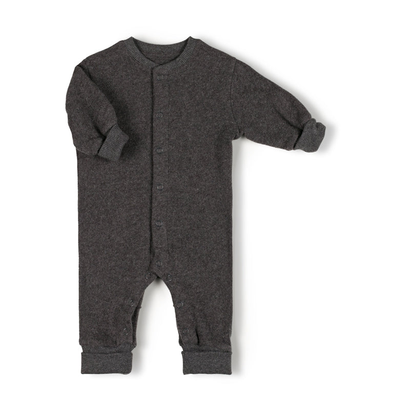 【nixnut】Snap Onesie Antracite ロンパース 56,62,68  | Coucoubebe/ククベベ