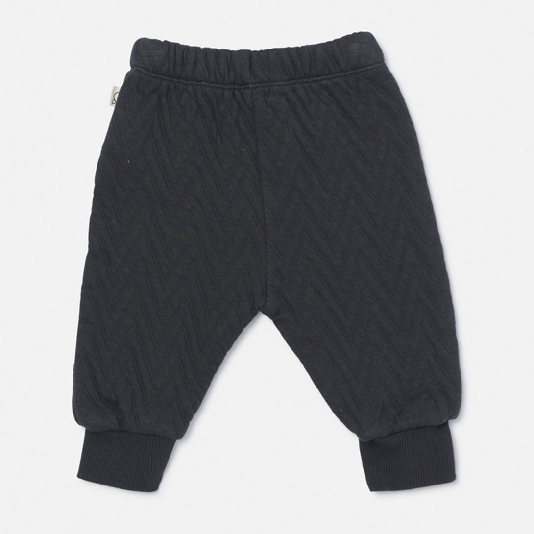 【my little cozmo】【40%OFF】Quilted zigzag baby pants Dark Grey パンツ 12m,18m,24m  | Coucoubebe/ククベベ