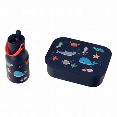 【LUND LONDON】Little Lund Lunch Boxes Ocean ランチボックス（Sub Image-7） | Coucoubebe/ククベベ