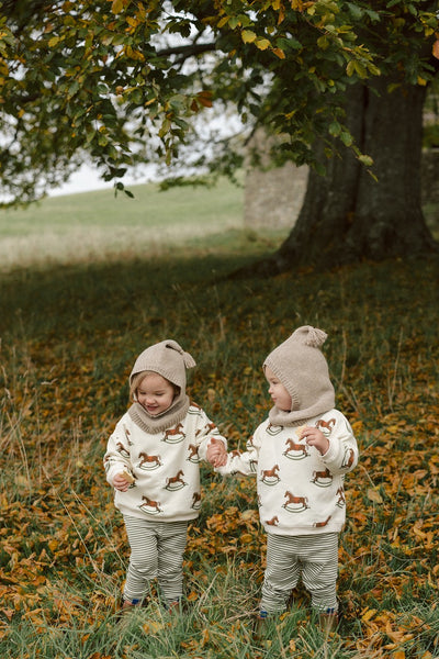 【organic zoo】Rocking Horse Sweatshirt スウェット 6-12M,1-2Y,2-3Y,3-4Y,4-5Y（Sub Image-9） | Coucoubebe/ククベベ