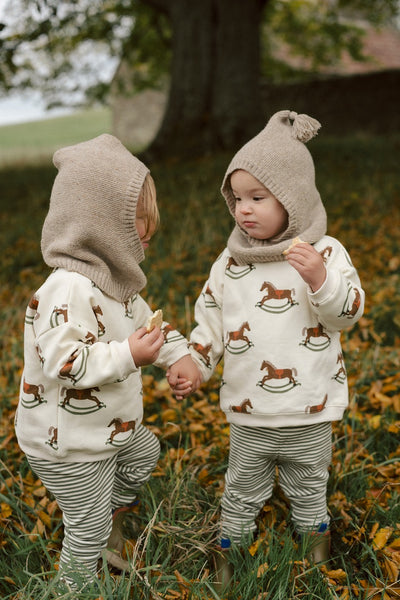【organic zoo】Rocking Horse Sweatshirt スウェット 6-12M,1-2Y,2-3Y,3-4Y,4-5Y（Sub Image-10） | Coucoubebe/ククベベ