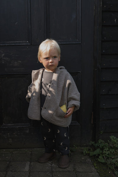 【organic zoo】Oatmeal Wool Jacket ジャケット 6-12M,1-2Y,2-3Y,3-4Y（Sub Image-4） | Coucoubebe/ククベベ