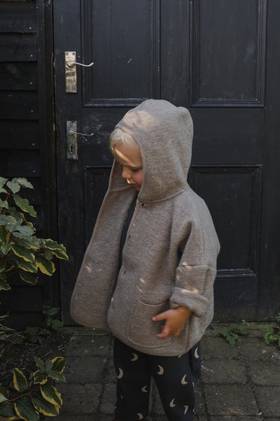 【organic zoo】Oatmeal Wool Jacket ジャケット 6-12M,1-2Y,2-3Y,3-4Y（Sub Image-8） | Coucoubebe/ククベベ