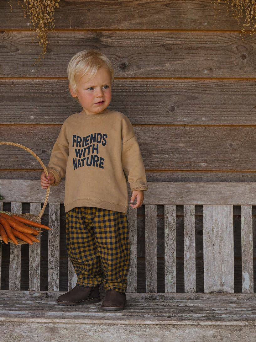 【organic zoo】Friends with Nature Sweatshirt スウェット 6-12M,1-2Y,2-3Y,3-4Y,4-5Y  | Coucoubebe/ククベベ