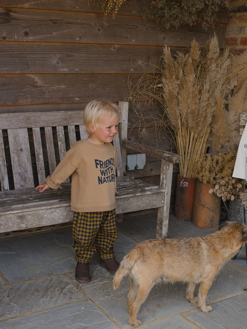 【organic zoo】Friends with Nature Sweatshirt スウェット 6-12M,1-2Y,2-3Y,3-4Y,4-5Y  | Coucoubebe/ククベベ