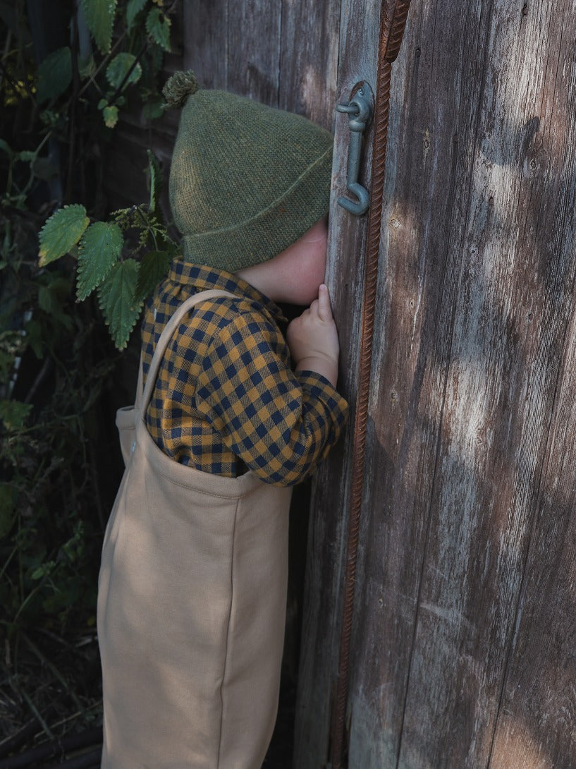 【organic zoo】Blueberry Gingham Shirt シャツ 6-12M,1-2Y,2-3Y,3-4Y,4-5Y  | Coucoubebe/ククベベ