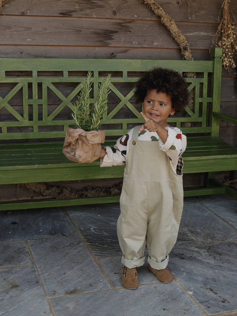 【organic zoo】Seasalt Farmer Dungarees ダンガリー 1-2Y,2-3Y,3-4Y,4-5Y  | Coucoubebe/ククベベ