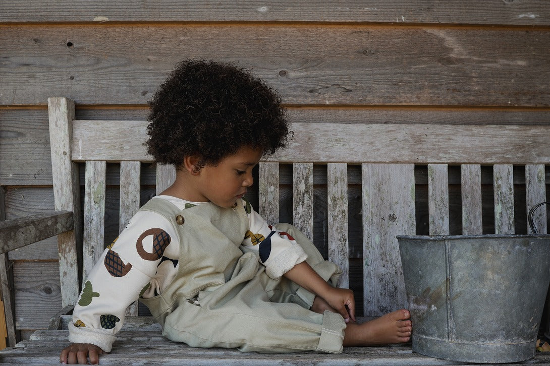 【organic zoo】Seasalt Farmer Dungarees ダンガリー 1-2Y,2-3Y,3-4Y,4-5Y  | Coucoubebe/ククベベ