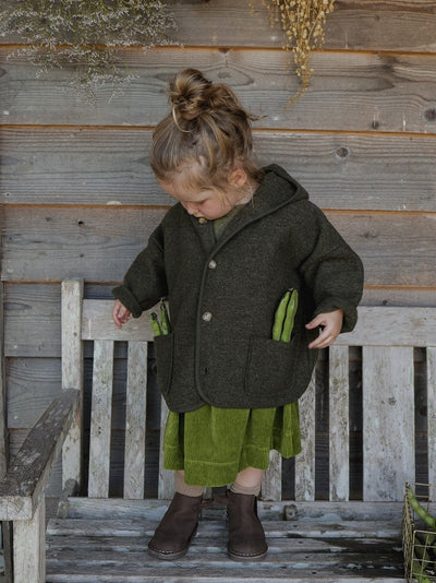 【organic zoo】Basil Wool Jacket ジャケット 6-12M,1-2Y,2-3Y,3-4Y（Sub Image-4） | Coucoubebe/ククベベ