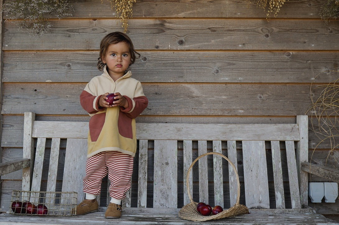 【organic zoo】Paprika Stripes Sweatpants パンツ 6-12M,1-2Y,2-3Y,3-4Y  | Coucoubebe/ククベベ