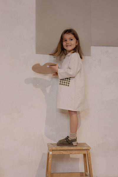 【organic zoo】Ceramic White Potter Dress ワンピース 1-2Y,2-3Y,3-4Y（Sub Image-14） | Coucoubebe/ククベベ