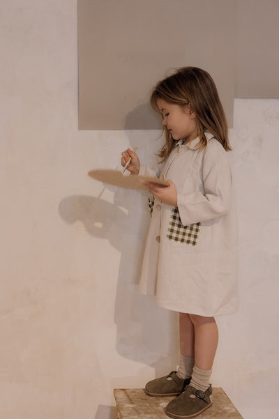 【organic zoo】Ceramic White Potter Dress ワンピース 1-2Y,2-3Y,3-4Y（Sub Image-16） | Coucoubebe/ククベベ