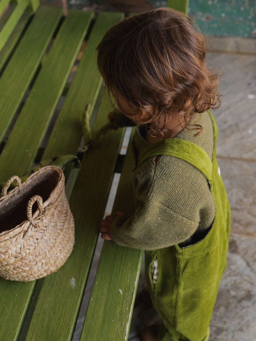 【organic zoo】Peapod Farmer Dungarees ダンガリー 1-2Y,2-3Y,3-4Y  | Coucoubebe/ククベベ