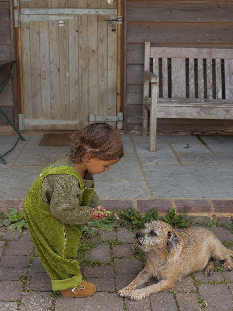 【organic zoo】Peapod Farmer Dungarees ダンガリー 1-2Y,2-3Y,3-4Y  | Coucoubebe/ククベベ