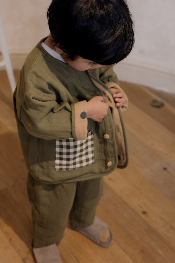 organic zoo】【30%OFF】Reversible Artist Cardigan カーディガン 1 