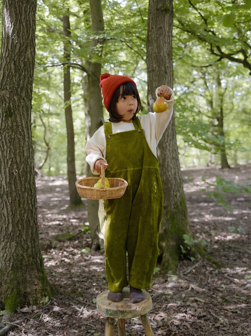 【organic zoo】Peapod Farmer Dungarees ダンガリー 1-2Y,2-3Y,3-4Y  | Coucoubebe/ククベベ