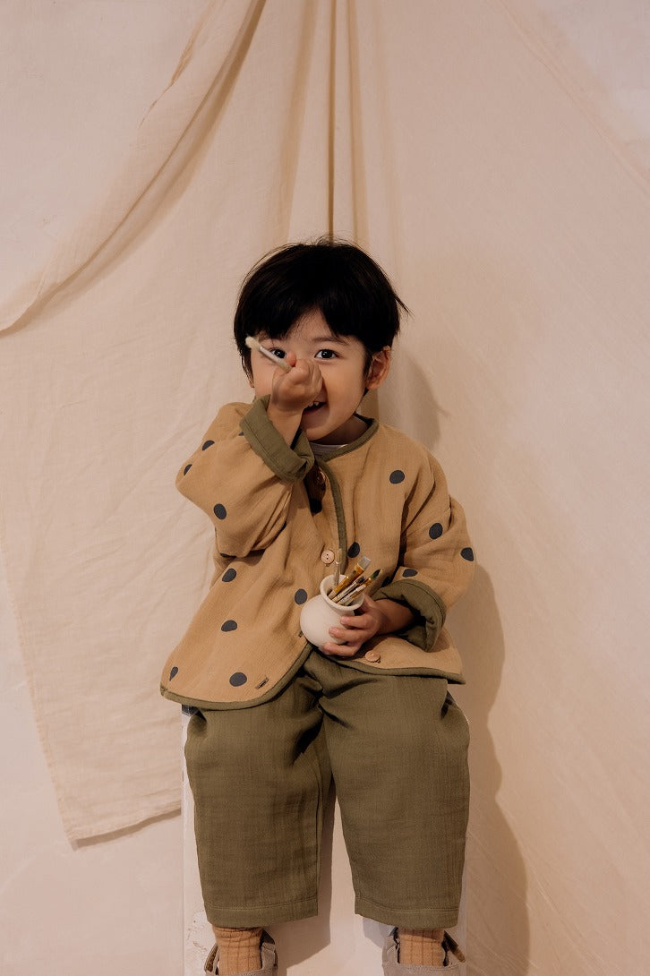 organic zoo】【30%OFF】Reversible Artist Cardigan カーディガン 1 