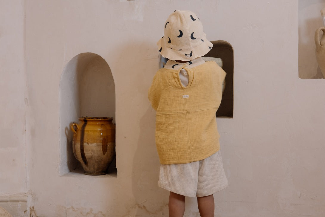 【organic zoo】【30%OFF】Reversible Workwear Smock スモック 1-2Y,2-3Y,3-4Y  | Coucoubebe/ククベベ