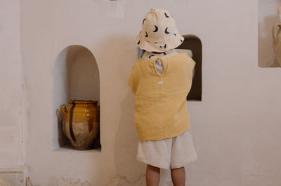 【organic zoo】【30%OFF】Reversible Workwear Smock スモック 1-2Y,2-3Y,3-4Y（Sub Image-7） | Coucoubebe/ククベベ