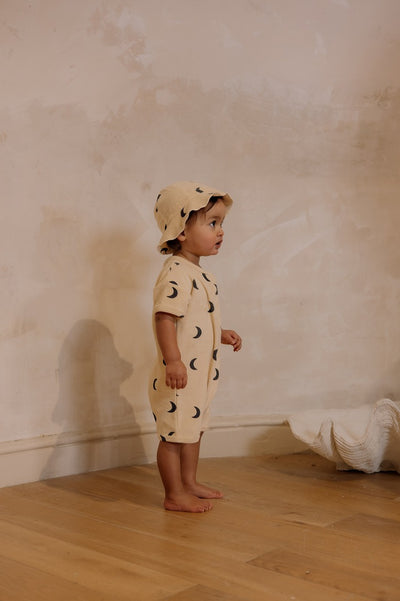 【organic zoo】Pebble Midnight Terry Sun Hat サンハット 0-12M,1-2Y,2-3Y（Sub Image-8） | Coucoubebe/ククベベ