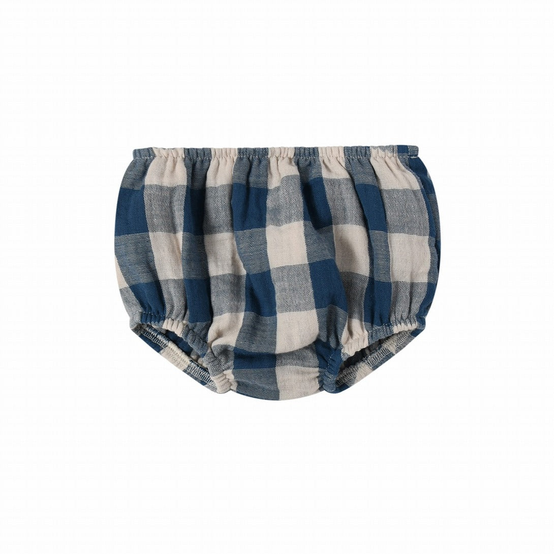 【organic zoo】Pottery Blue Gingham Shorts ショートパンツ 3-6M,6-12M,1-2Y  | Coucoubebe/ククベベ
