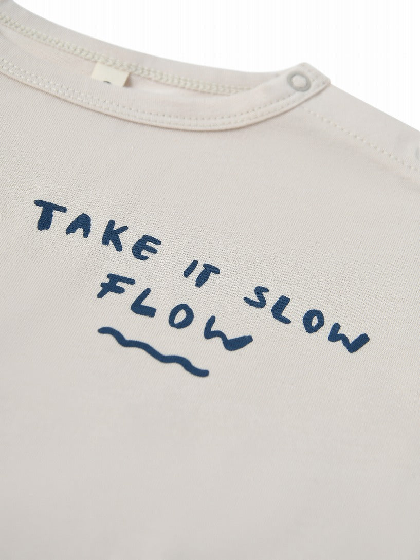 【organic zoo】【30%OFF】Take it Slow. Flow. Boxy T-Shirt Tシャツ 6-12M,1-2Y,2-3Y,3-4Y,4-5Y  | Coucoubebe/ククベベ