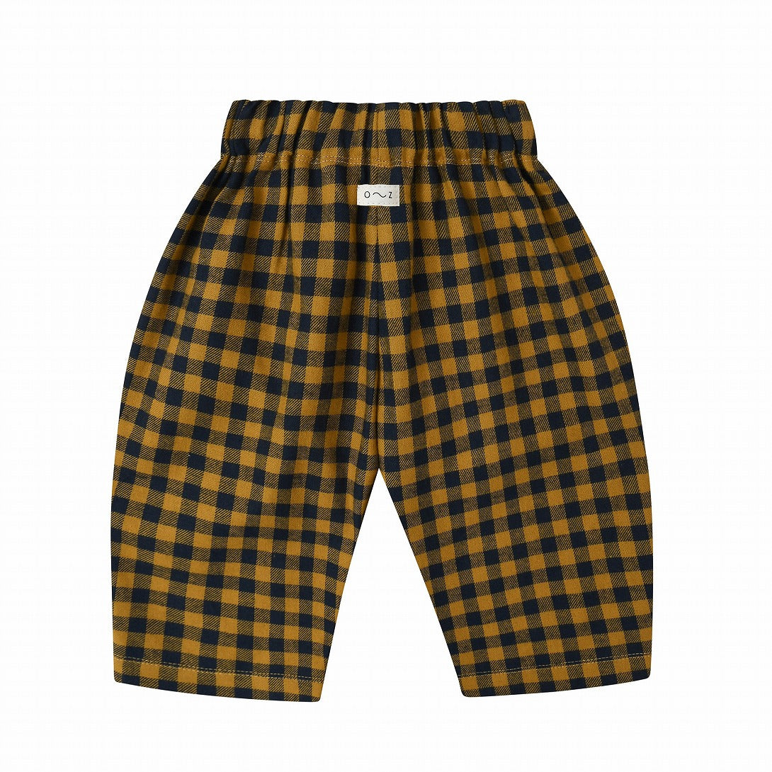 【organic zoo】Blueberry Gingham Carrot Pants パンツ 6-12M,1-2Y,2-3Y,3-4Y,4-5Y  | Coucoubebe/ククベベ