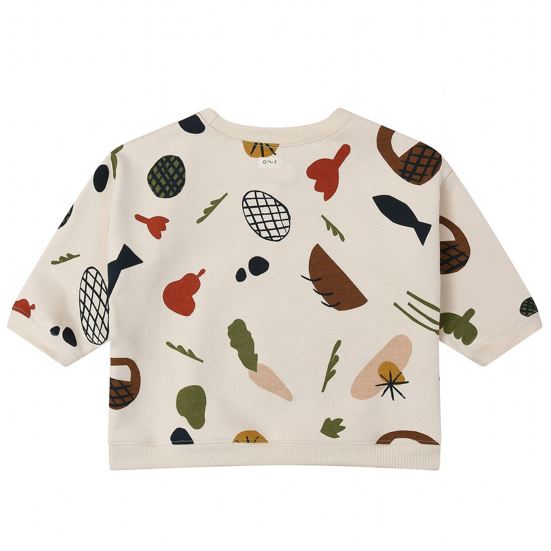 【organic zoo】Farmers Market Sweatshirt スウェット 6-12M,1-2Y,2-3Y,3-4Y,4-5Y  | Coucoubebe/ククベベ