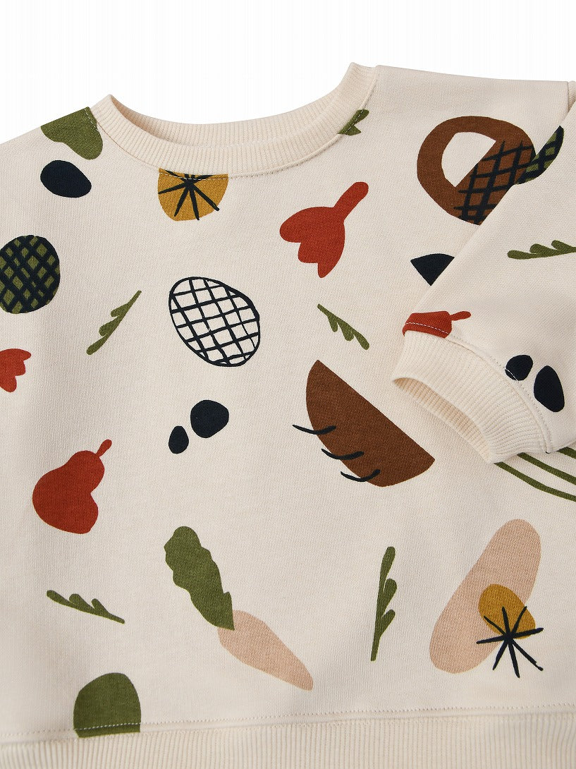 【organic zoo】Farmers Market Sweatshirt スウェット 6-12M,1-2Y,2-3Y,3-4Y,4-5Y  | Coucoubebe/ククベベ