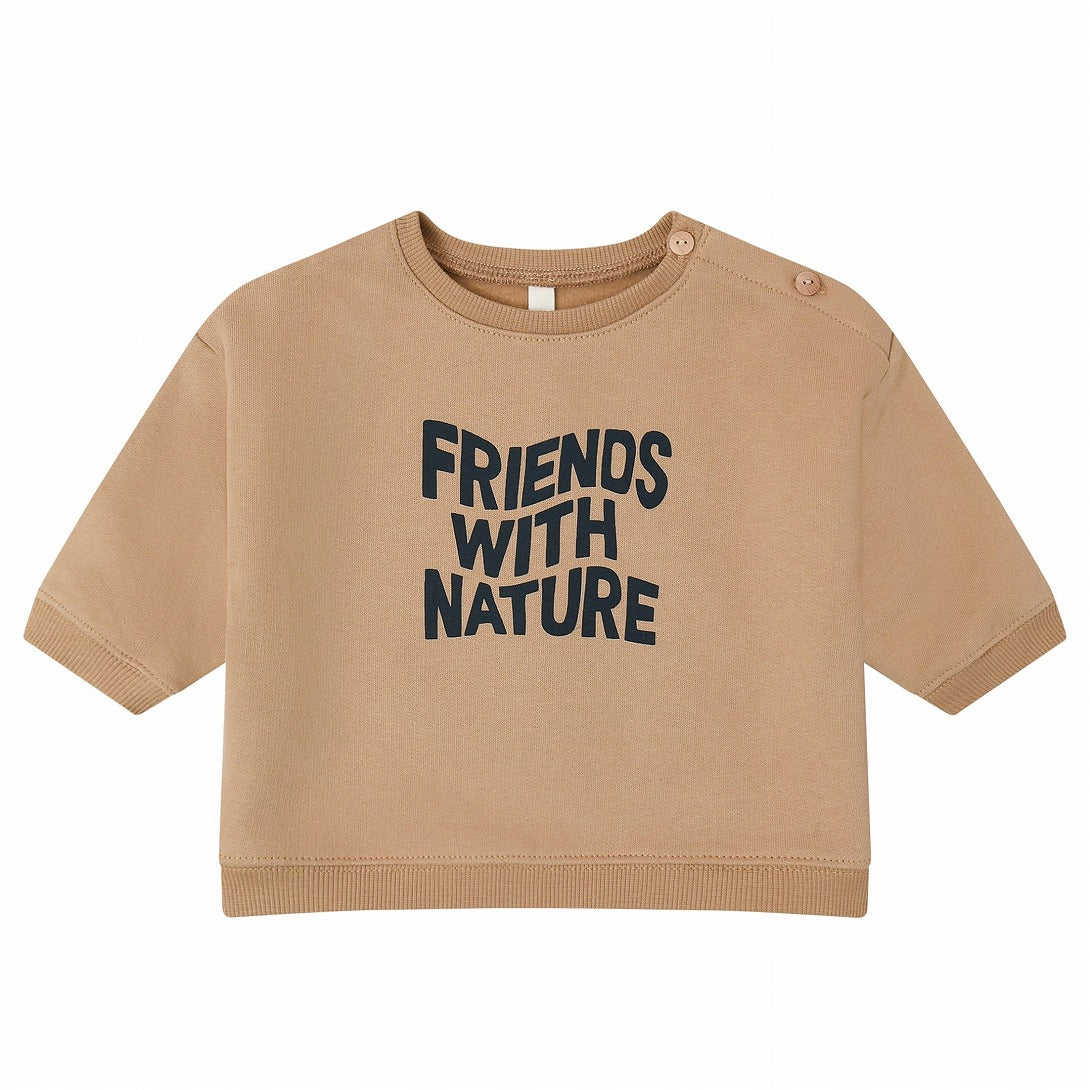 【organic zoo】Friends with Nature Sweatshirt スウェット 6-12M,1-2Y,2-3Y,3-4Y,4-5Y  | Coucoubebe/ククベベ