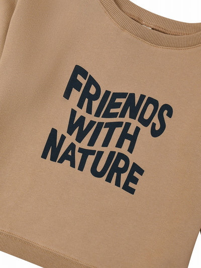 【organic zoo】Friends with Nature Sweatshirt スウェット 6-12M,1-2Y,2-3Y,3-4Y,4-5Y（Sub Image-2） | Coucoubebe/ククベベ