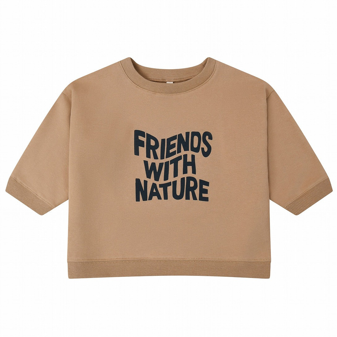 【organic zoo】Friends with Nature Sweatshirt スウェット 6-12M,1-2Y,2-3Y,3-4Y,4-5Y  | Coucoubebe/ククベベ