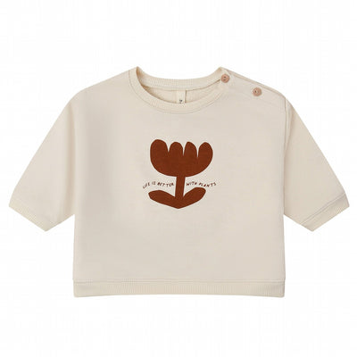 【organic zoo】Plant Slogan Sweatshirt スウェット 6-12M,1-2Y,2-3Y,3-4Y,4-5Y（Sub Image-4） | Coucoubebe/ククベベ