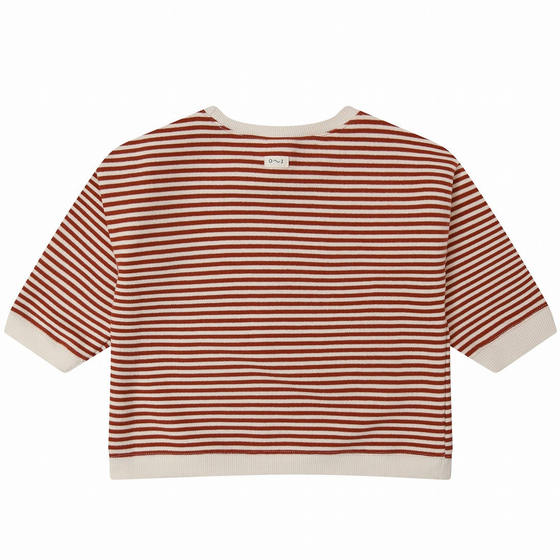 【organic zoo】Paprika Stripes Sweatshirt スウェット 6-12M,1-2Y,2-3Y,3-4Y  | Coucoubebe/ククベベ