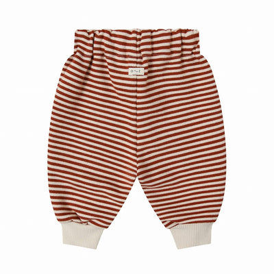 【organic zoo】Paprika Stripes Sweatpants パンツ 6-12M,1-2Y,2-3Y,3-4Y（Sub Image-3） | Coucoubebe/ククベベ