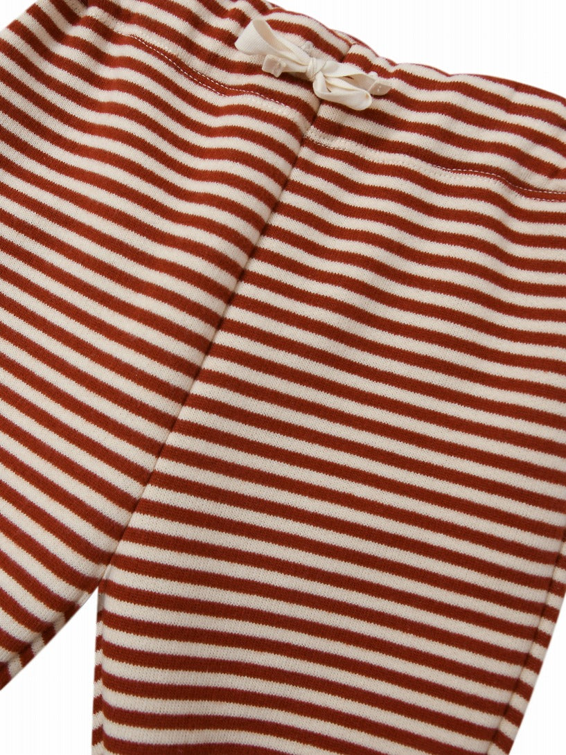 【organic zoo】Paprika Stripes Sweatpants パンツ 6-12M,1-2Y,2-3Y,3-4Y  | Coucoubebe/ククベベ