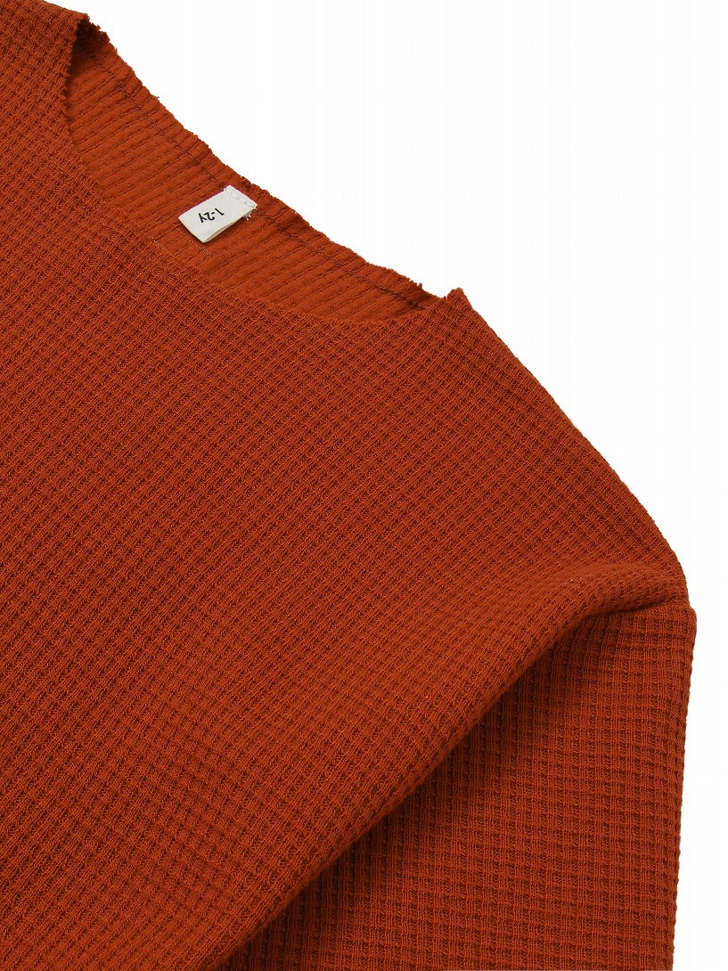 【organic zoo】Paprika Waffle Boxy Sweatshirt スウェット 1-2Y,2-3Y,3-4Y  | Coucoubebe/ククベベ